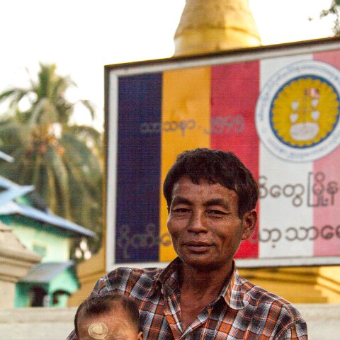 Kya Yote Kyang Temple  Taken at Latitude/Longitude:20.147386/92.894944.  km       (Map link) : Km to   in, Birma, Yangon, geo:lat=20.147386, geo:lon=92.894944, geotagged, myanmar