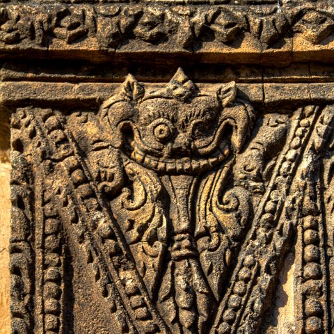 Detail of Pagoda : Birma, Yangon, myanmar, selectie Birma