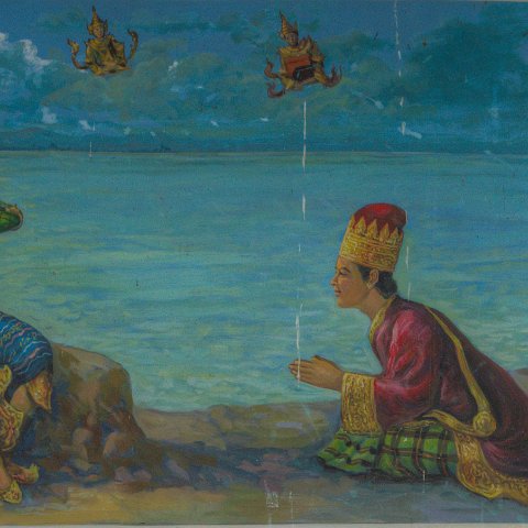 Temple Art : Birma, myanmar