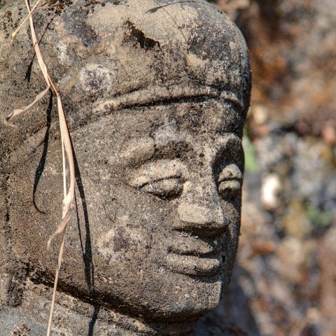 Buddha statue Ko Thaung  mrauk-U, Birma : Birma, Mraung-U