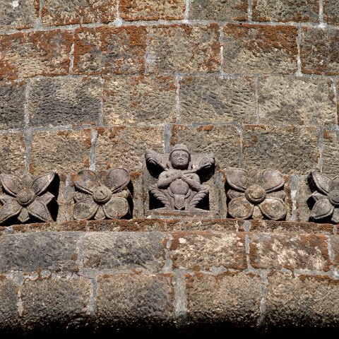 Detail of Pagoda Ko Thaung  mrauk-U, Birma : Birma, Mraung-U