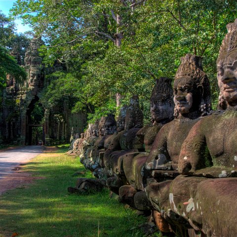Cambodia  Tempels of Angkor : Cambodia Cambodja 2008 hdr, faces