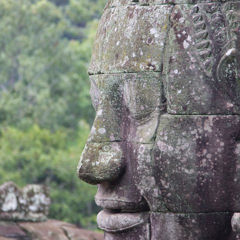 Cambodia : Cambodia Cambodja 2008, bayon, faces
