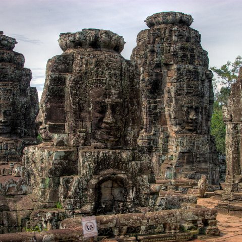 Cambodia : Cambodia Cambodja 2008 hdr, bayon, faces