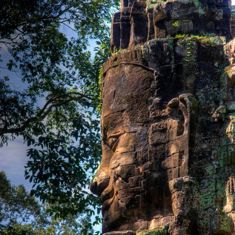 Cambodia  Tempels of Angkor : Cambodia Cambodja 2008 hdr, faces
