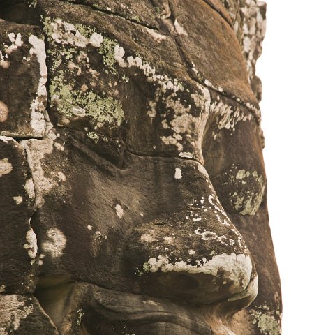 Faces Bayon  Cambodja 2006 Siem Reap. : Cambodia 2006 Ankor wat Angkor Thom Temple complex