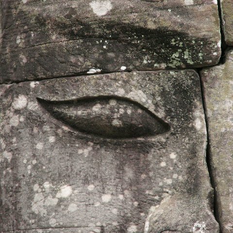 Faces Bayon  Cambodja 2006 Siem Reap. : Cambodia 2006 Ankor wat Angkor Thom Temple complex