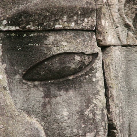 Faces Bayon  Cambodja 2006 Siem Reap. : Cambodia 2006 Ankor wat Angkor Thom Temple complex
