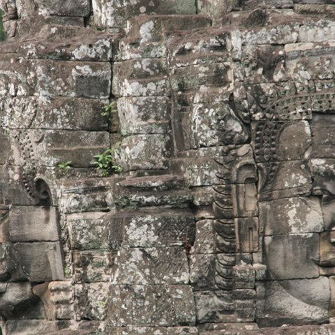Faces Bayon  Cambodja 2006 Siem Reap. : Cambodia 2006 Ankor wat Angkor Thom Temple complex