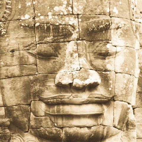 Faces Bayon  Cambodja 2006 Siem Reap.