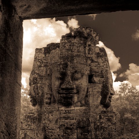 Cambodia : Cambodia Cambodja 2008 hdr, Creative, bayon, faces