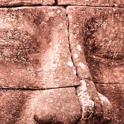 Faces Bayon  Cambodja 2006 Siem Reap. : Cambodia 2006 Ankor wat Angkor Thom Temple complex