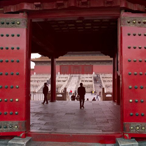 IMG 0709-Edit stitch : 2010, Beijing, China, Door, doors, www.reisfotos.nl (c) J.M. van der Horst