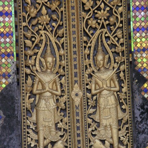 IMG 9031  Laos 2006 Luang Prabang : Art, Laos 2006, Laos 2006 Luang Prabang, doors, www.reisfotos.nl (c) J.M. van der Horst