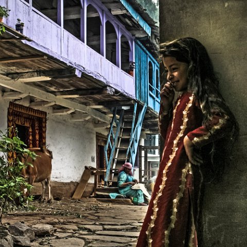 IMG08827  Reis Ladakh, India 2004 met Stichting Danja, www.danja.nl : India Ladakh 2004 Danja Manali Himalaya, kids* houses* kids, www.reisfotos.nl (c) J.M. van der Horst