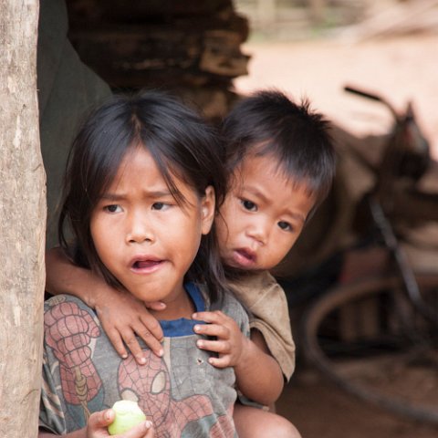 IMG 8252 : Laos 2006 near louang namtha kids, www.reisfotos.nl (c) J.M. van der Horst